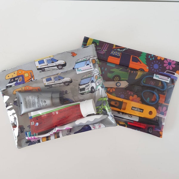 Motorhome / Campervan Clear Vinyl Pouch