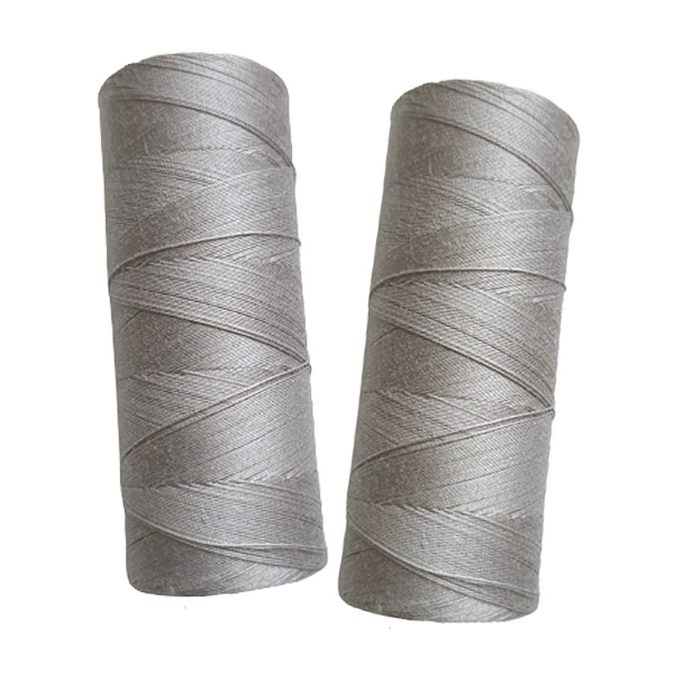 Grey Beige Cotton Threads of 80 weight 1 or 5 pcs Cotton Bobbin 500 m COTTO 80 Threads for hand & machine quilting sewing craft Linen Hit