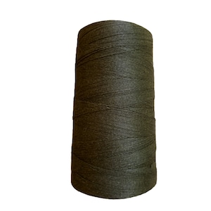 Linen Thread 1000 m  1 Dark Bottle Green Spool hand & machine quilting sewing, craft lace jewelry Linen Hit