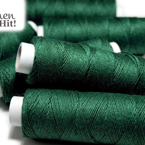Set of Linen Thread 5/10/20 White Spools Hand & Machine - Etsy