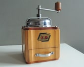 Rare coffee I.D. grinder vintage original shape all original in good condition