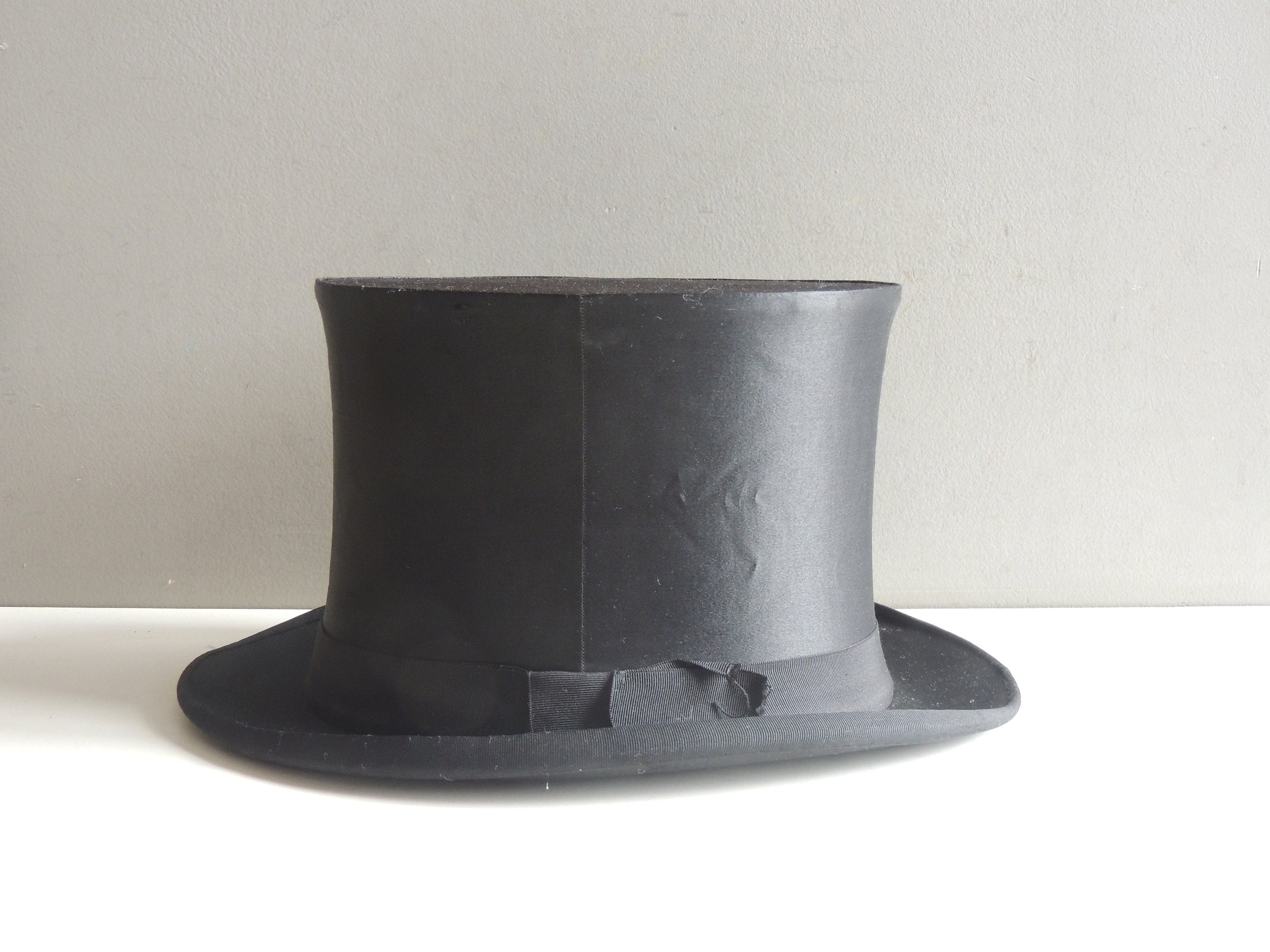 Opera Foldable Top Hat Charming And Genuine French Antique Claque
