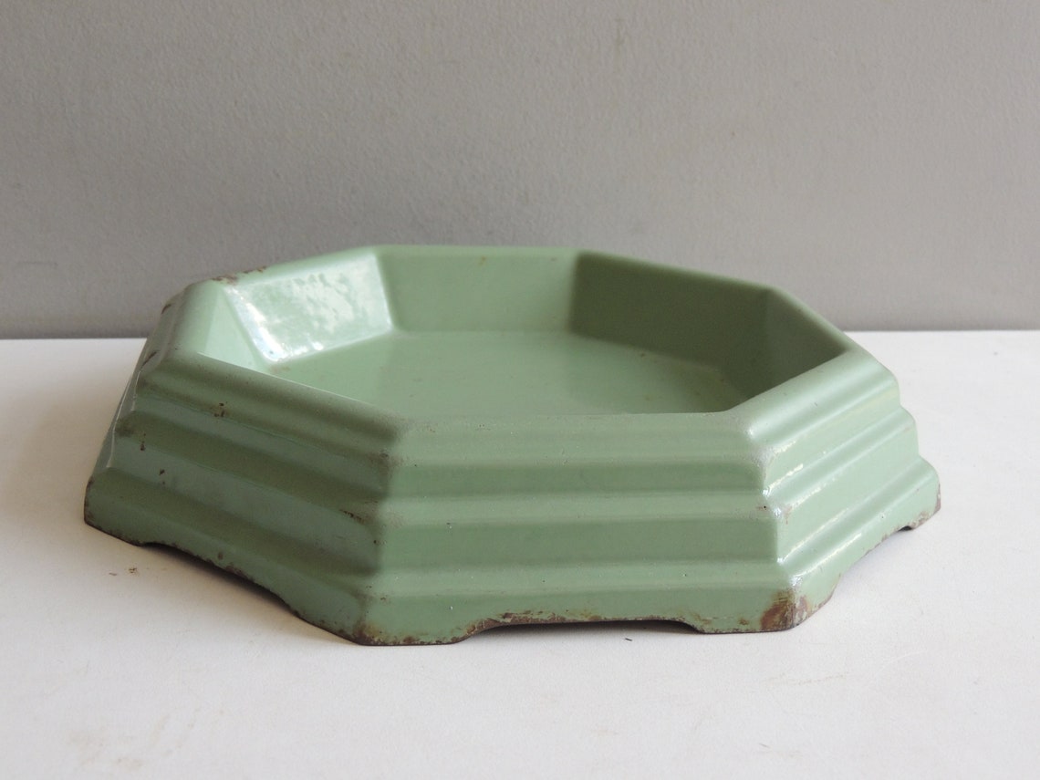 Original und alte große große achteckige Metall-Schneidwerk | Etsy