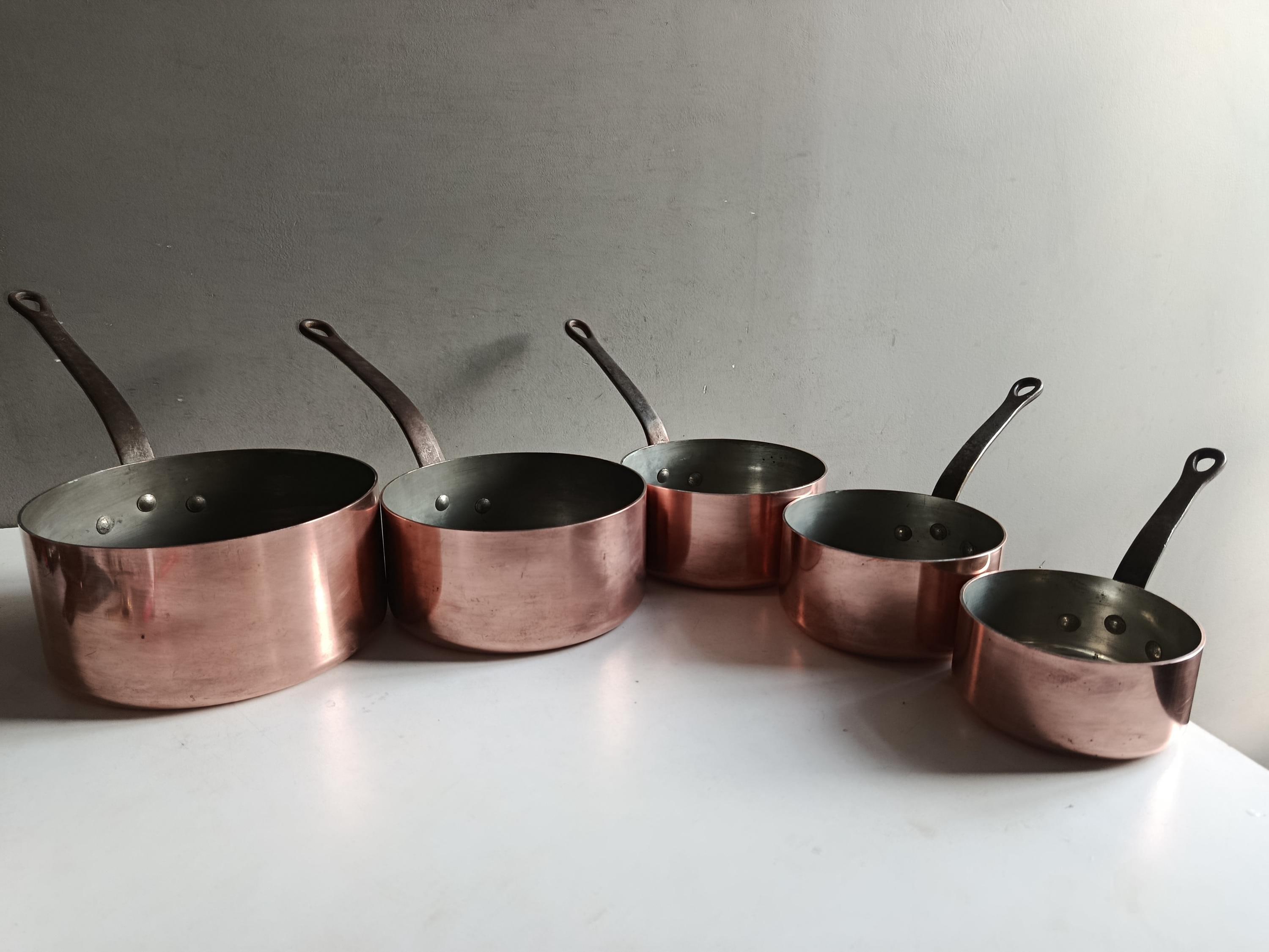 GRANDE CASSEROLE ANCIENNE en cuivre, numéro 26 EUR 30,00 - PicClick FR