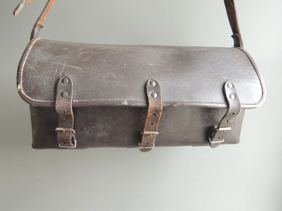 Vintage Canvas Electrician Messenger Bag Shoulder Tool Bag Travel
