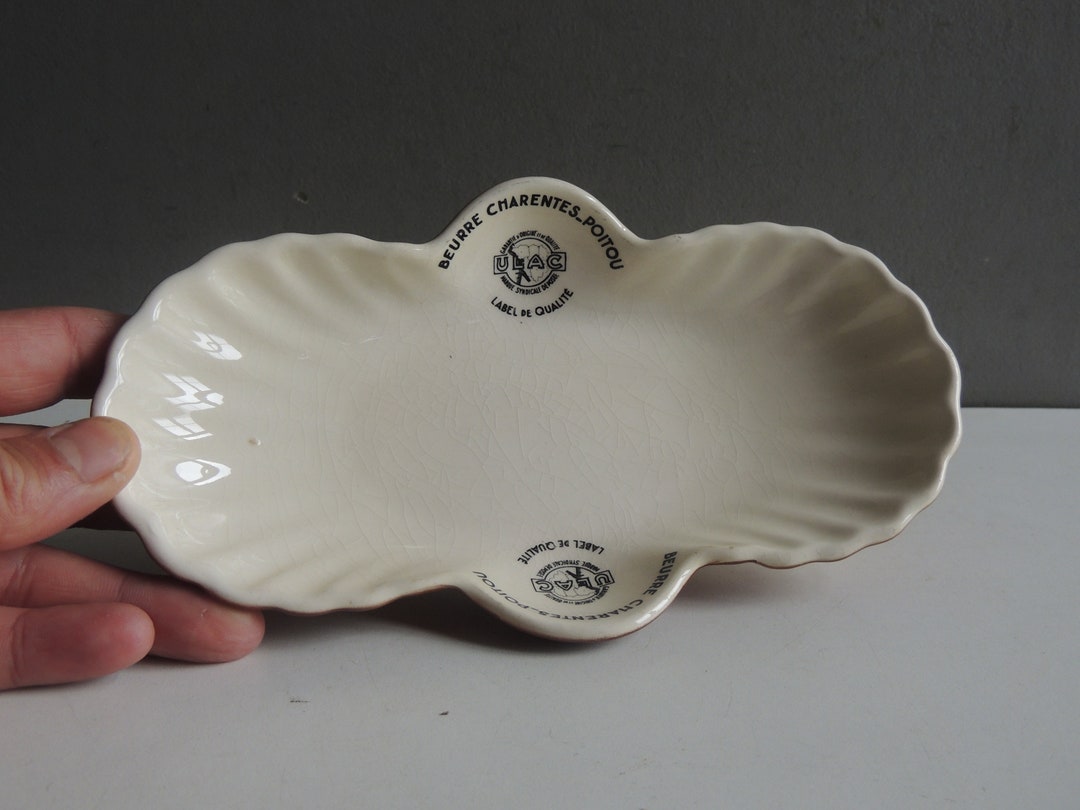Antique French Butter Shell Tray Dish or Slab Display French Etsy