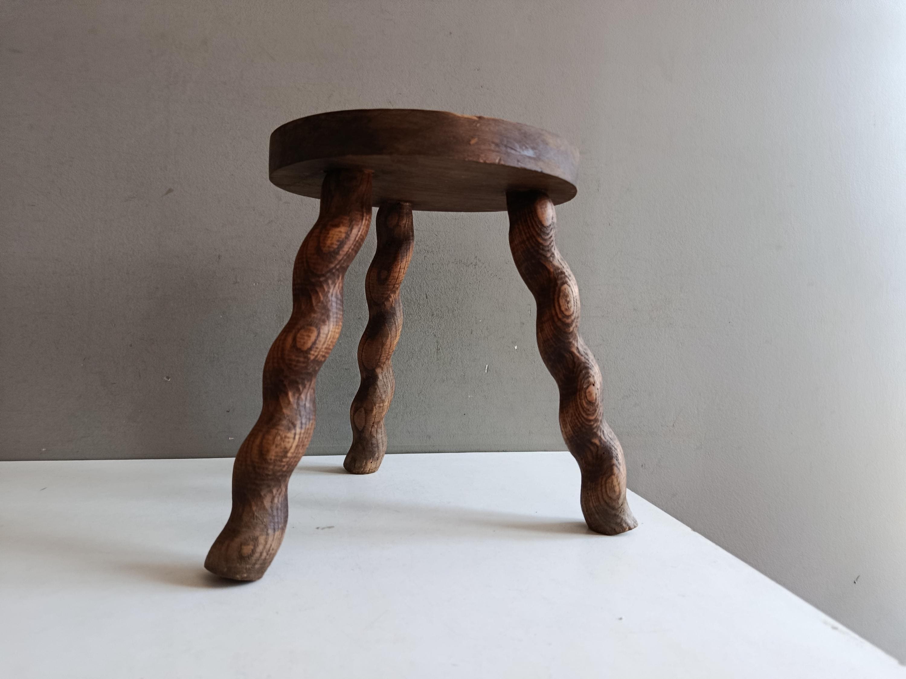 Vintage French Stool - Etsy