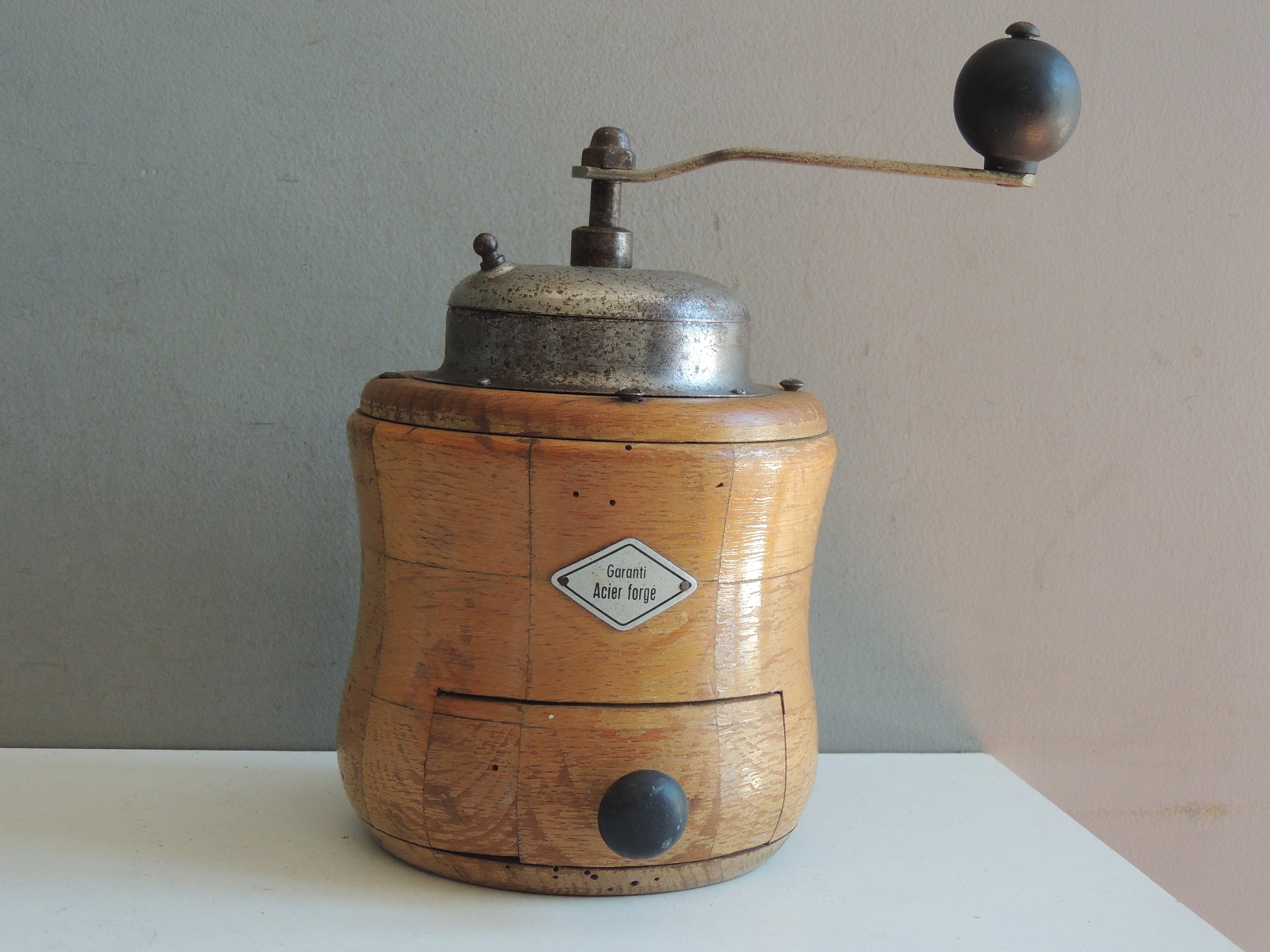 Rare Moulin À Café