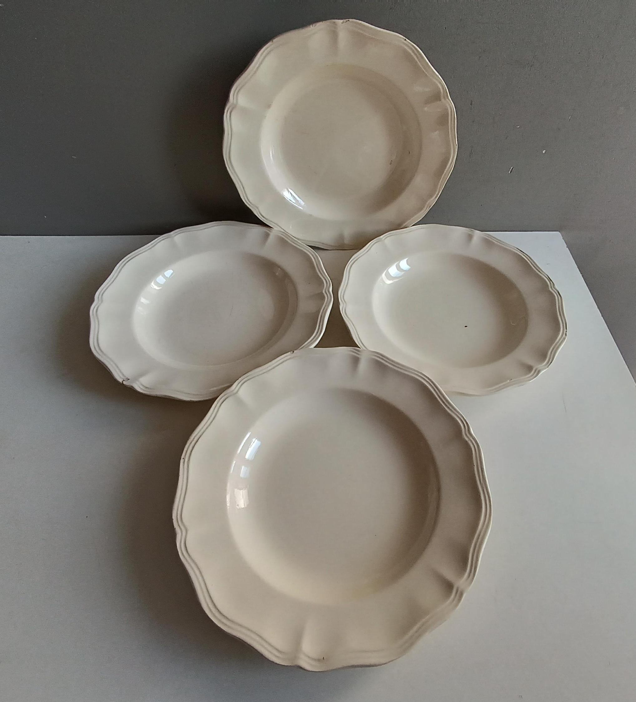 Creil soup plate - Etsy 日本