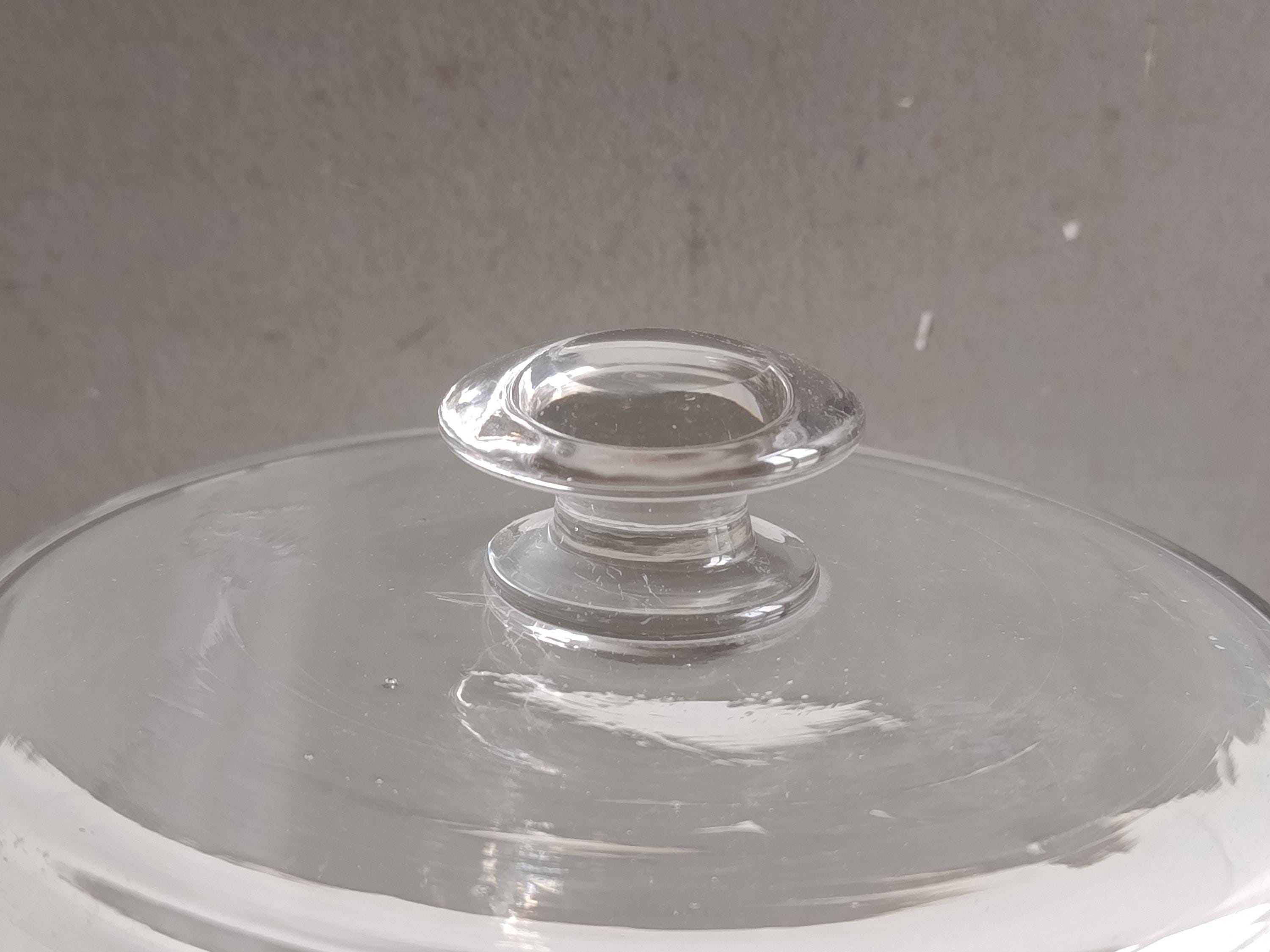 Ancienne grande cloche de table, gâteaux ou fromage