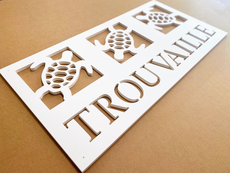 Custom Sea Turtle Sign: Weatherproof Coastal Home Decor - Etsy
