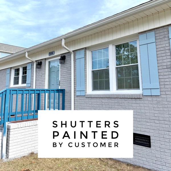 Buy Exterior Shutters Etsy