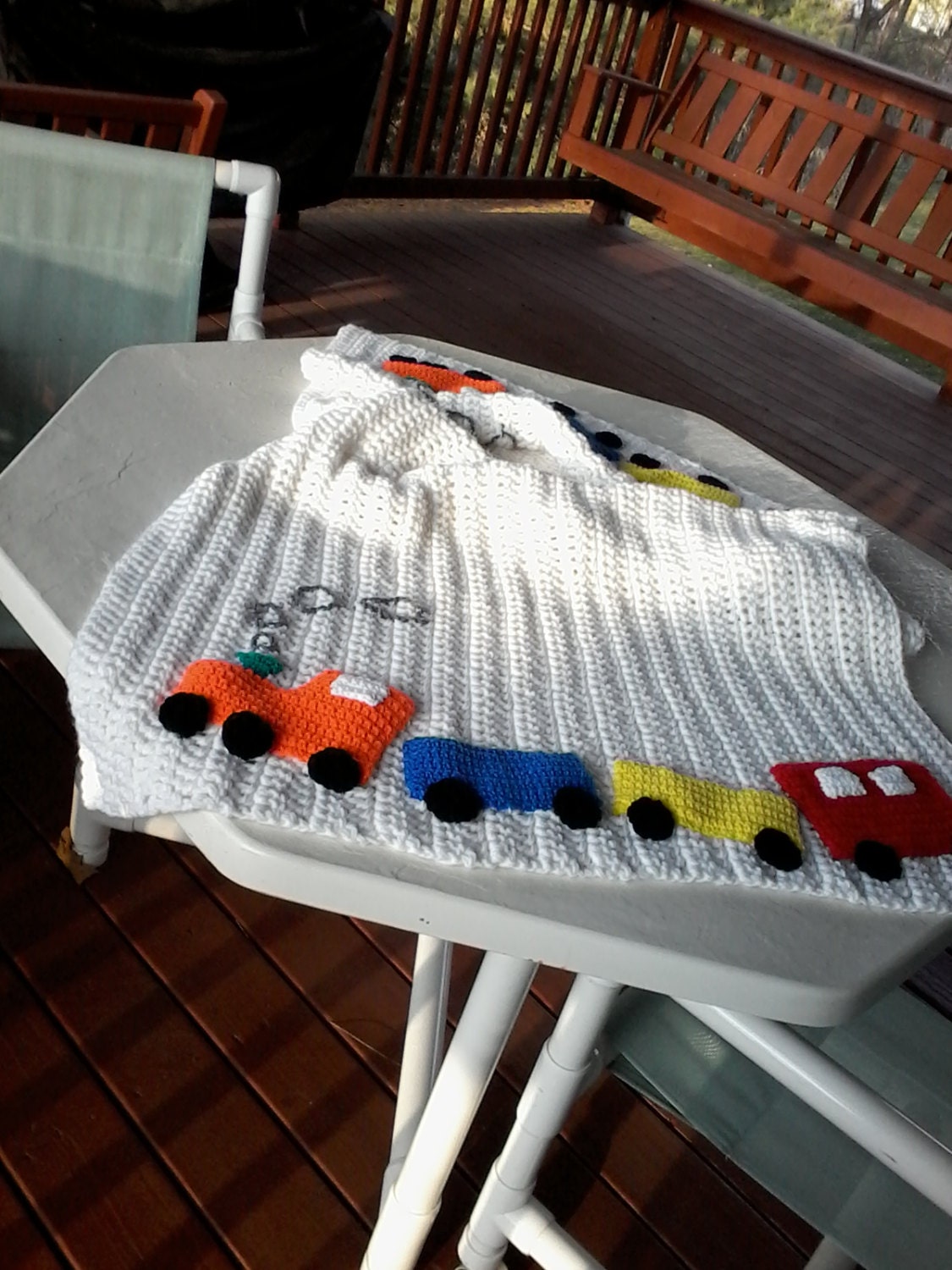 Train Baby Blanket Etsy