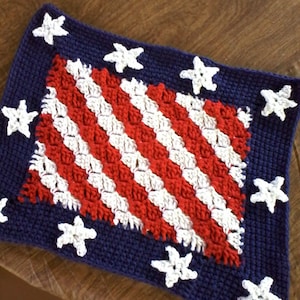 Patriotic placemats, Americana, USA placemats, set of four