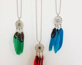 Necklace with Dreamcatcher
