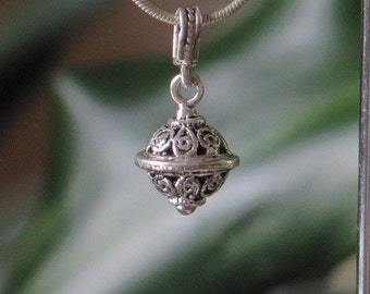 Silver Pendant, Traditional Croatian Jewelry, Handmade Jewelry