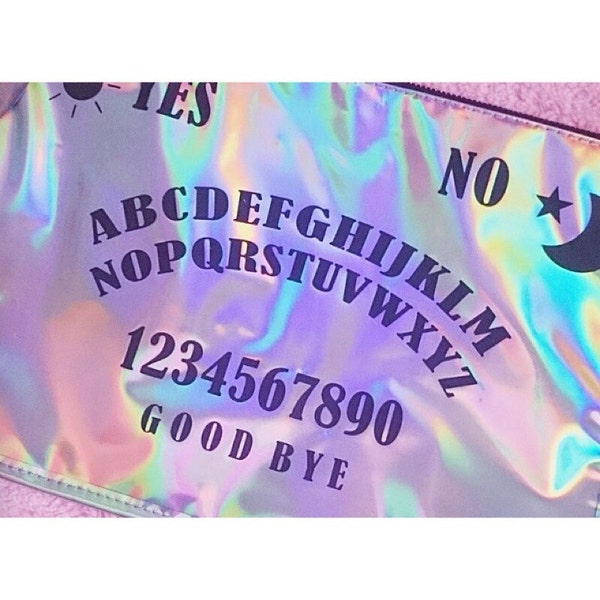 Holographic Ouija Clutch Bag / Spirit Board