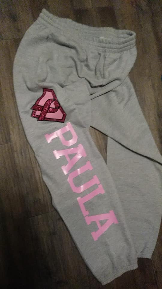 personalised jogging bottoms