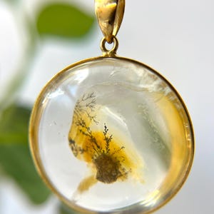 Dendritic Quartz Pendant