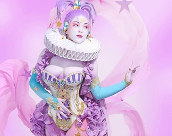 Sakizou inspired The Star custom tailored Tarot card outfit