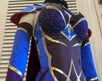 Custom tailored exclusive Mona inspired genshin impact cosplay outfit