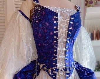 Custom made celestial Renfair outfit