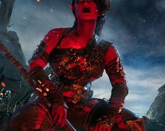 Cosplay print  - Karlach Baldurs Gate 3