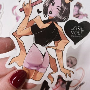 Zoe Volf stickers Monarch