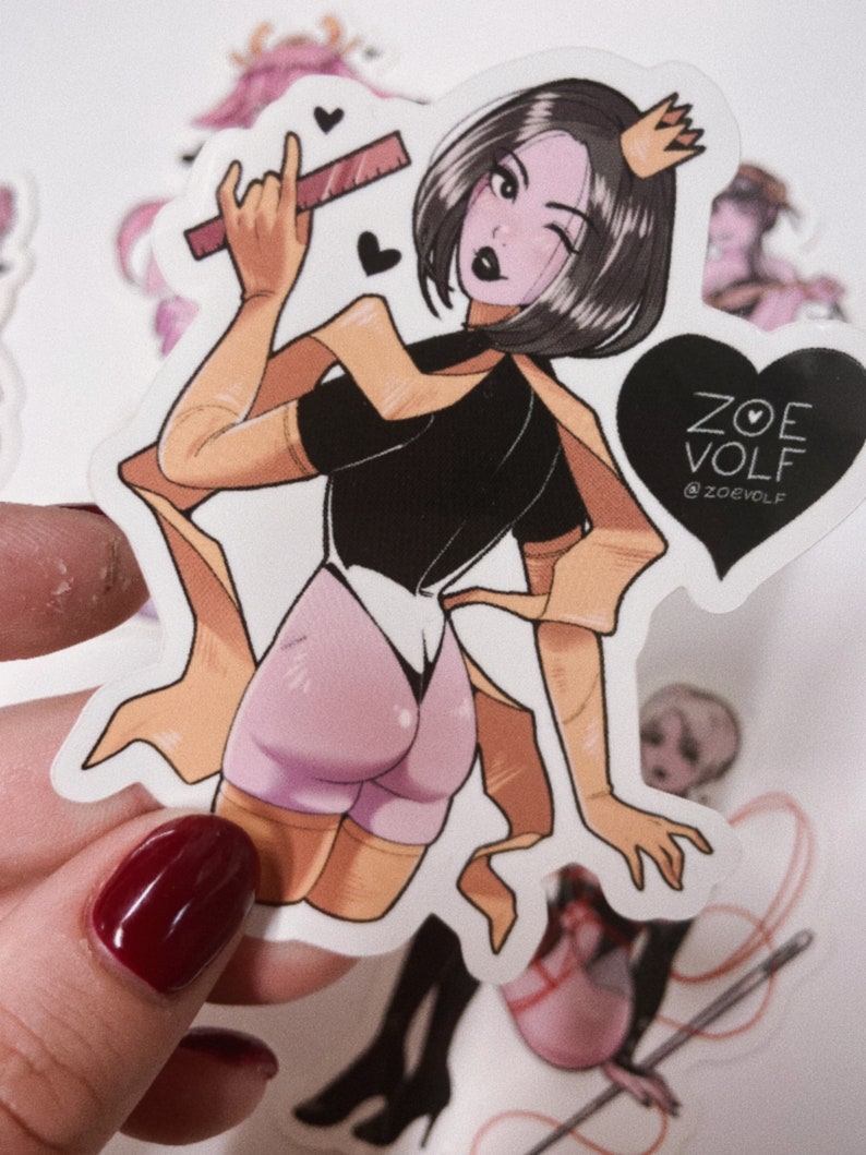 Zoe Volf stickers Monarch