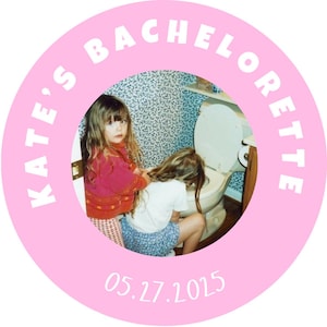 Custom Bachelorette Stickers | Custom Bachelorette Party Stickers | Custom Bachelorette Party Favors | 2" Sticker | Bach Trip Stickers