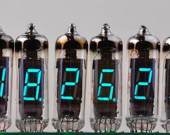 12 pcs IV-6 Nixie Era clock VFD Soviet vacuum tubes NOS