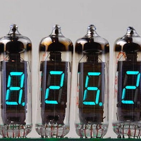 12 pcs IV-6 Nixie Era clock VFD Soviet vacuum tubes NOS