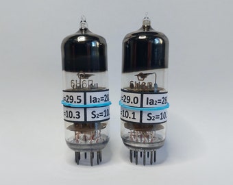 US Stock! 6N6P / 6N6 / 6H6P / 6Н6П Matched Pair (2pcs) Tubes Valves NOS