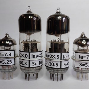 6N6 + 6J1 (2 pairs) Little Dot MK1+ MKII MKIII AMP Upgrade Tubes