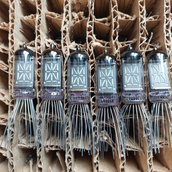 6pcs IV-4 IV4 ИВ-4 (IV-17) Nixie Era vfd vacuum tubes nos new