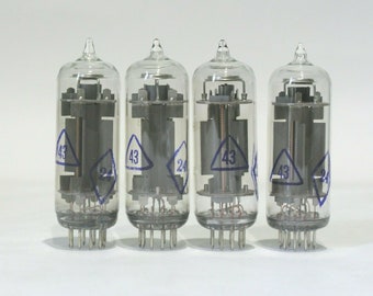 4x 6S19P-V Soviet Audiophile Same Date Triodes vacuum tubes NEW USSR NOS