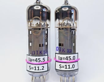 マッチドペア Sovtek 6BQ5 EL84 真空管バルブ NOS テスト済み - Etsy 日本