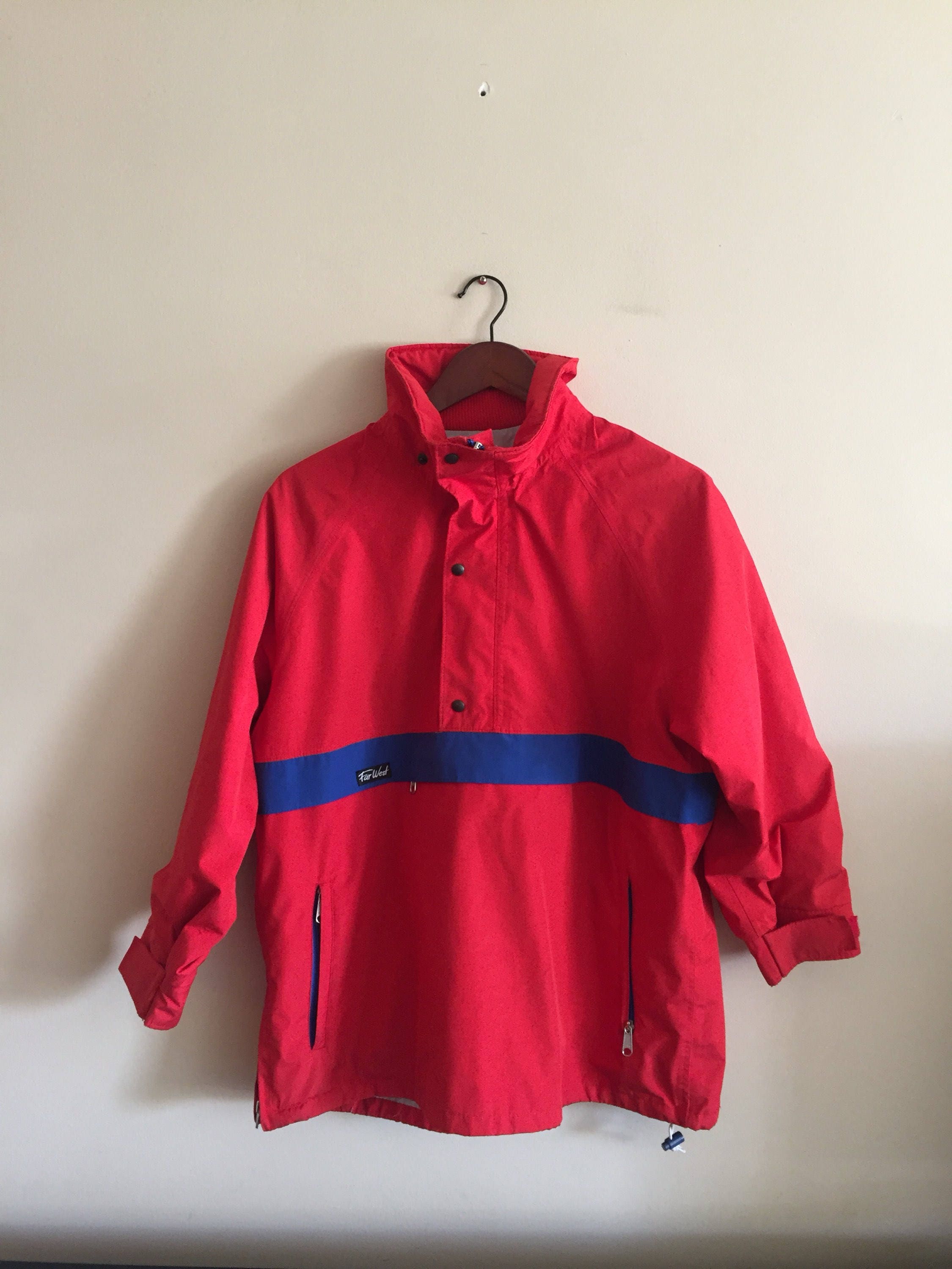 Gore Tex Jacket Vintage Far West Pullover Jacket Ski Jacket Etsy Gore Tex Jacket Vintage Far West Pullover Jacket Ski Jacket Etsy