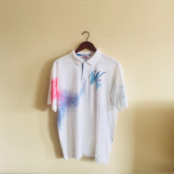 Vintage Jimmy Connors Tennis Shirt. 1990s Tennis.