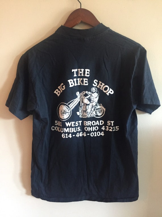 Vintage 1980s Motorcycle T-Shirt. Chopper Motorcyc