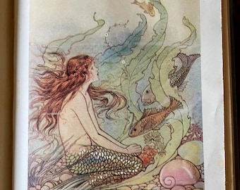 Anderson’s Fairy Tales The Washington Square Classics E.P. Abbott Illustrations Antique Book