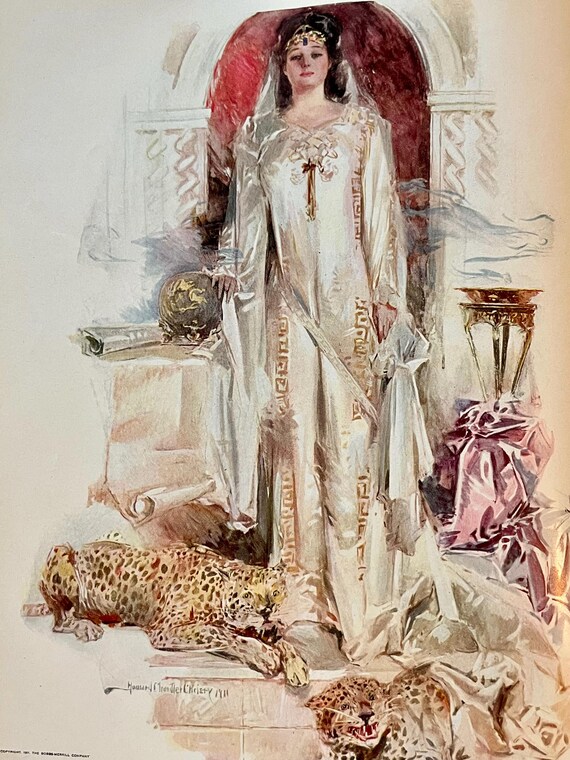 The Princess by Alfred Lord Tennyson Drawings by Howard Chandler