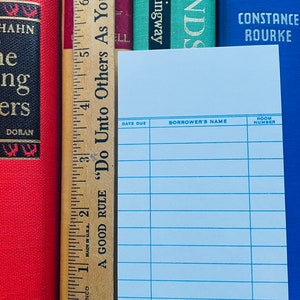 Vintage Library Check Out Cards Set of 10 Unused New Old Stock NOS - Etsy