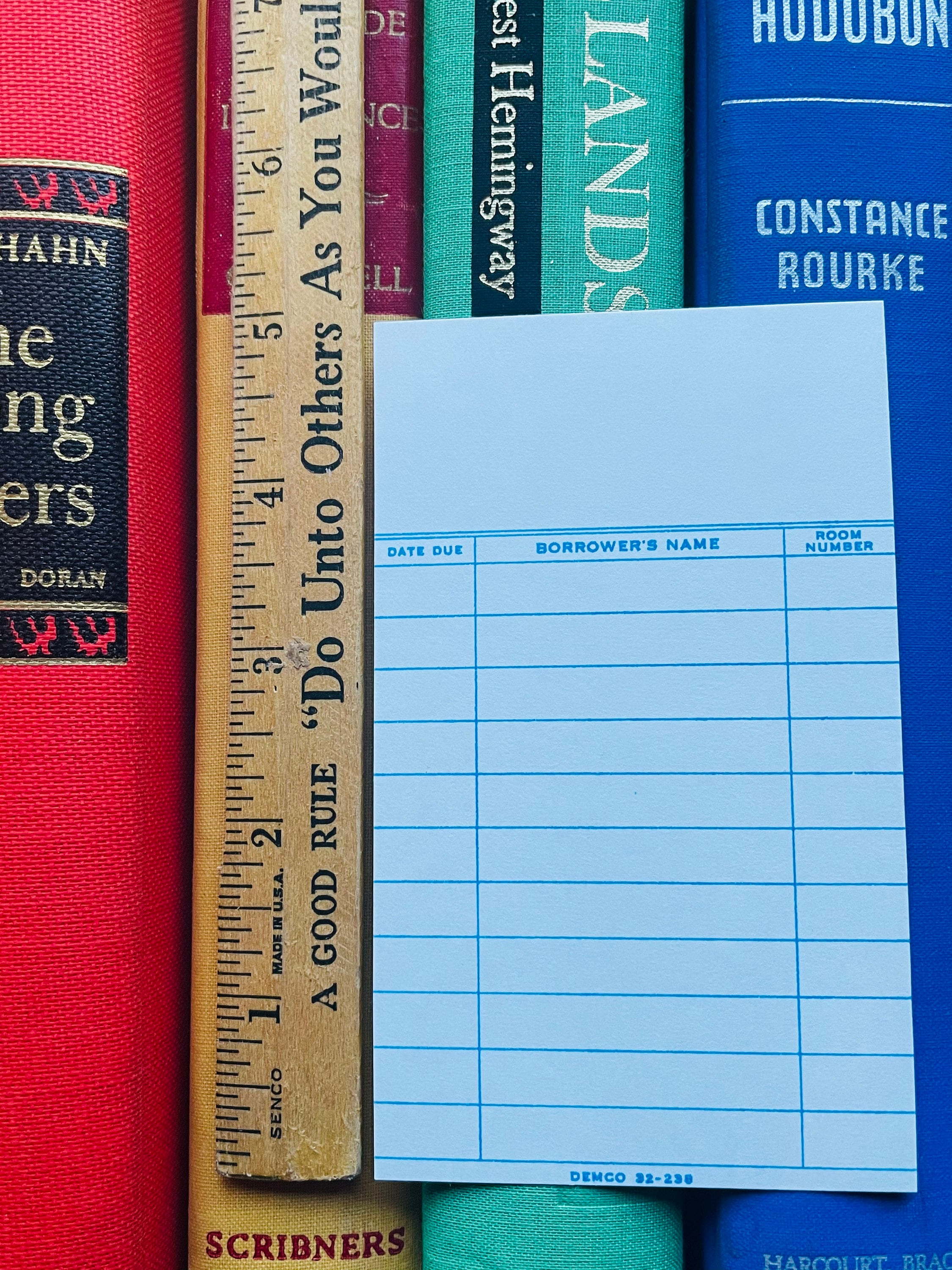 Vintage Library Check Out Cards Set of 10 Unused New Old Stock Etsy