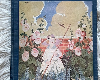 A Child’s Garden of Verses By Robert Louis Stevenson Illustrated by Ruth Mary Hallock Vintage Antique Children’s Book