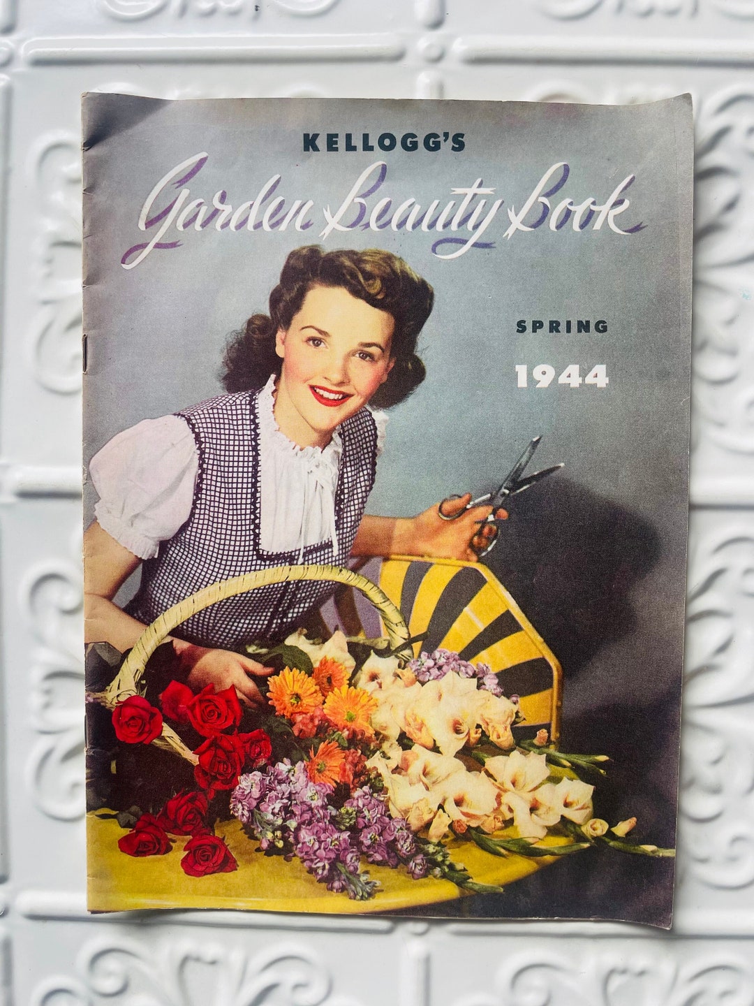 WWII Era Garden Catalog Kellogs Beauty Book Spring 1944 Etsy