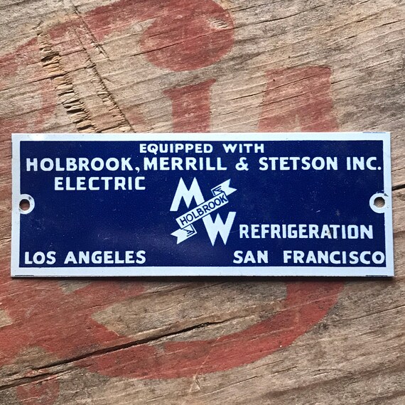 Vintage 1930s Metal Industrial Advertising Company Labels Signs - Etsy