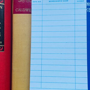 Vintage Library Check Out Cards Set of 10 Unused New Old Stock NOS - Etsy