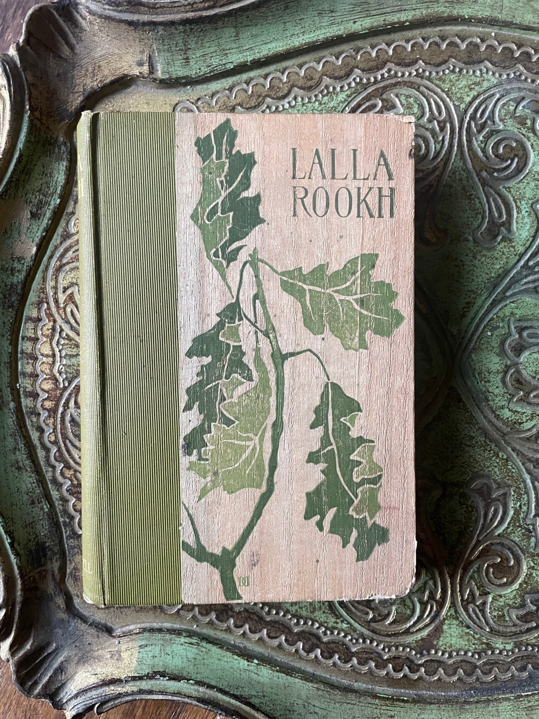 Lala Rook Lalla Rookh: an Oriental Romance by Thomas Moore Antique Book Oak Leaf ...