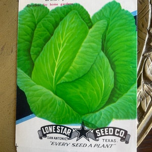 Vintage Vegetable Seed Packets Empty Set of 8 - Etsy